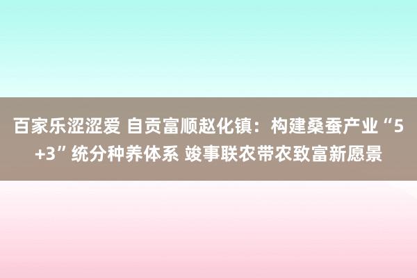 百家乐涩涩爱 自贡富顺赵化镇：构建桑蚕产业“5+3”统分种养体系 竣事联农带农致富新愿景