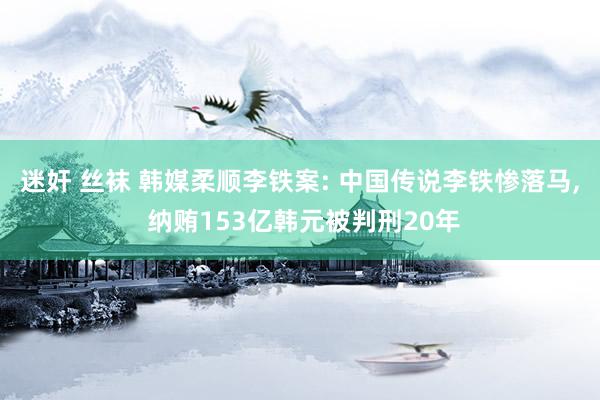 迷奸 丝袜 韩媒柔顺李铁案: 中国传说李铁惨落马， 纳贿153亿韩元被判刑20年